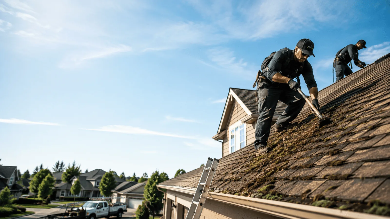 Roof Moss Removal in Tunica, LA near me